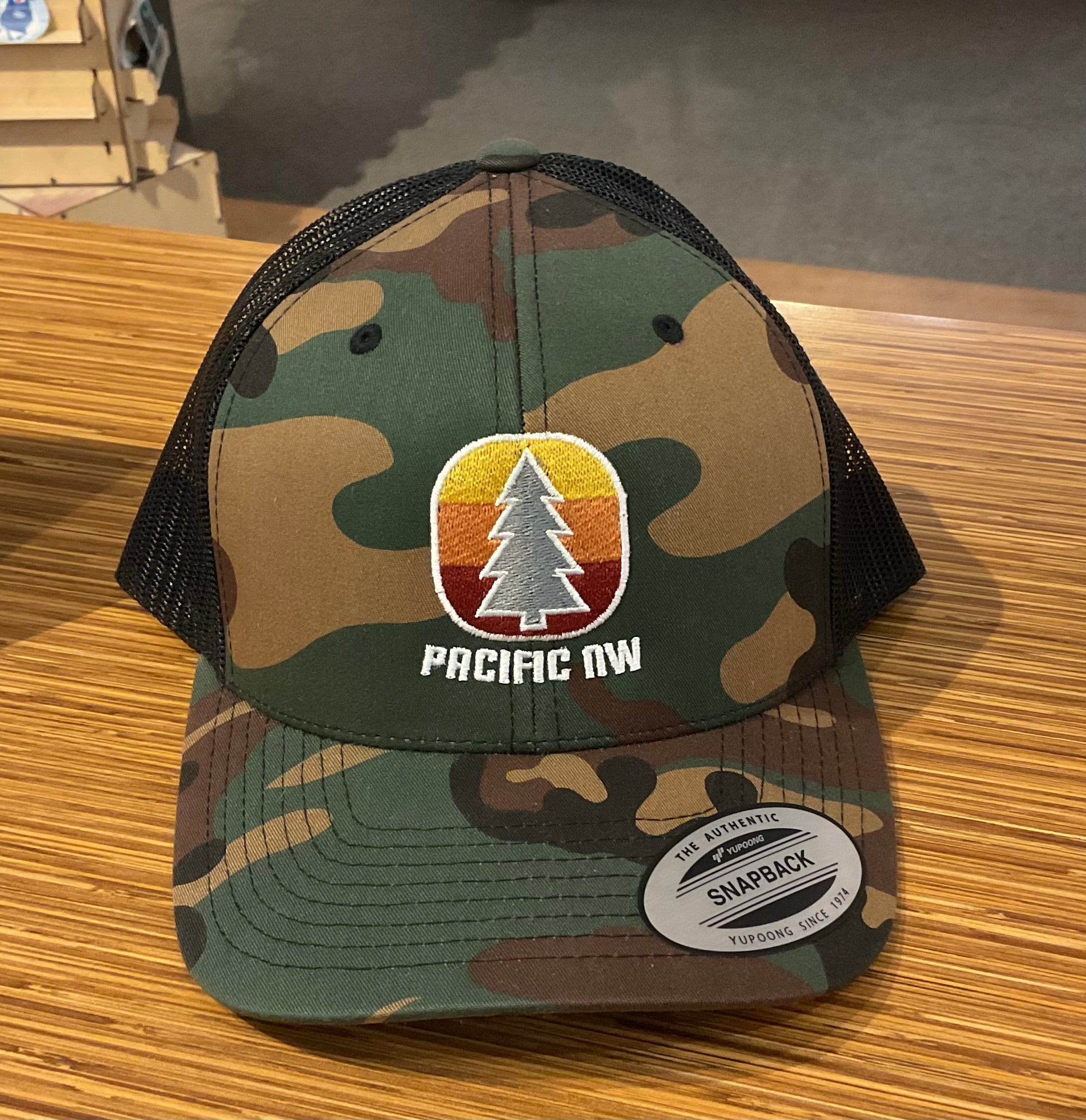 PNW Tree Patch Hat