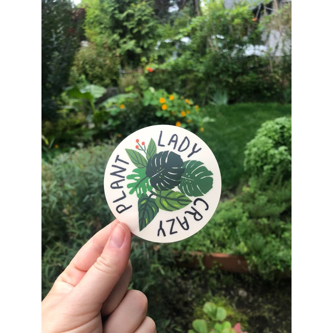 Crazy Plant Lady Sticker