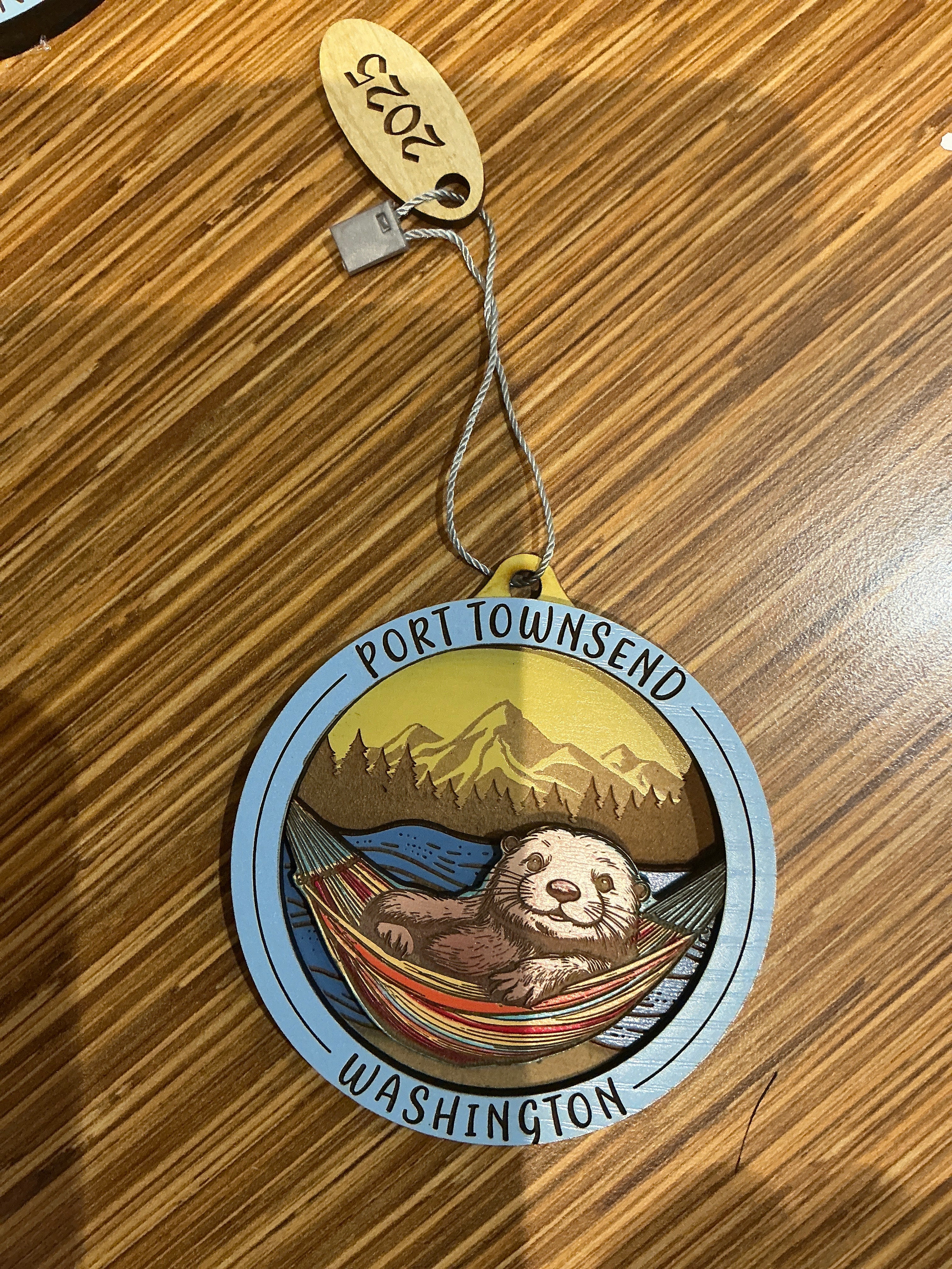 Alaska Otter In Hammock Ornament