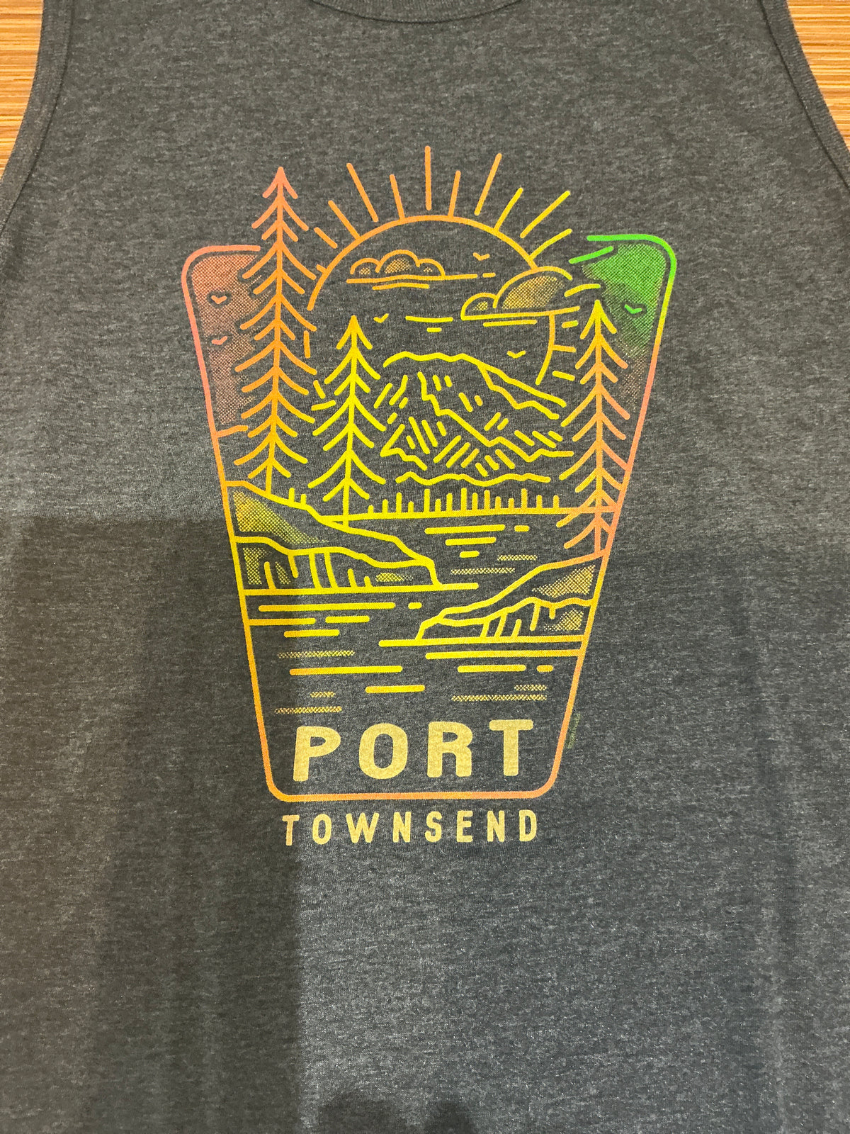Port Townsend PNW Monoline Tank Top