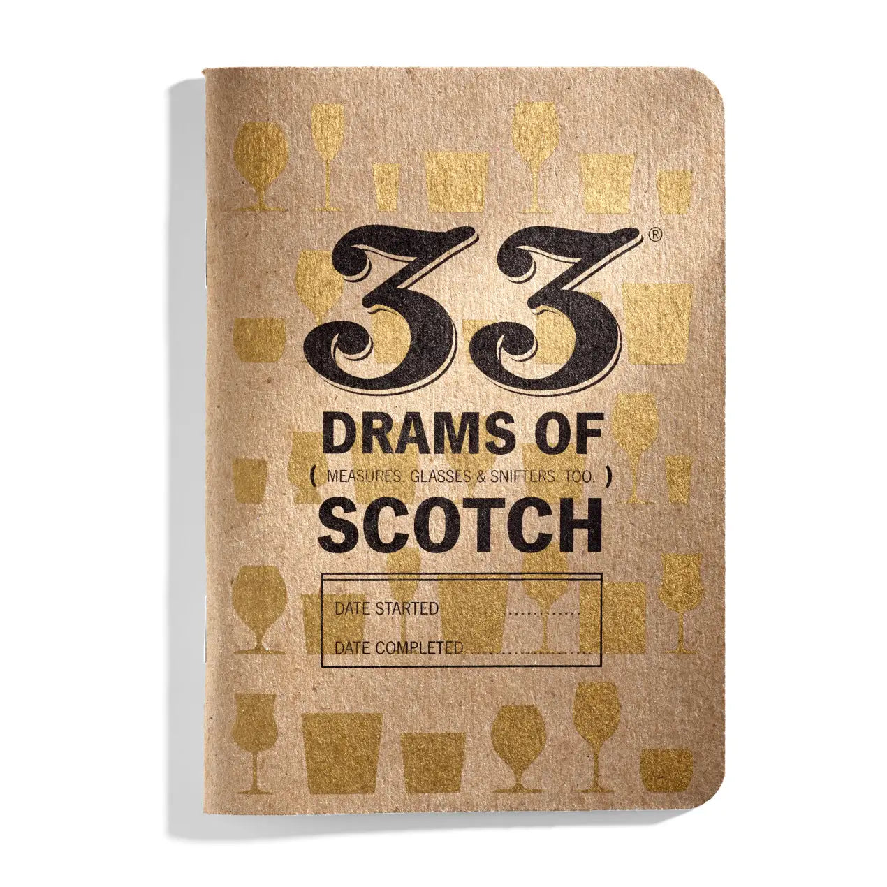 33 Drams Of Scotch Journal