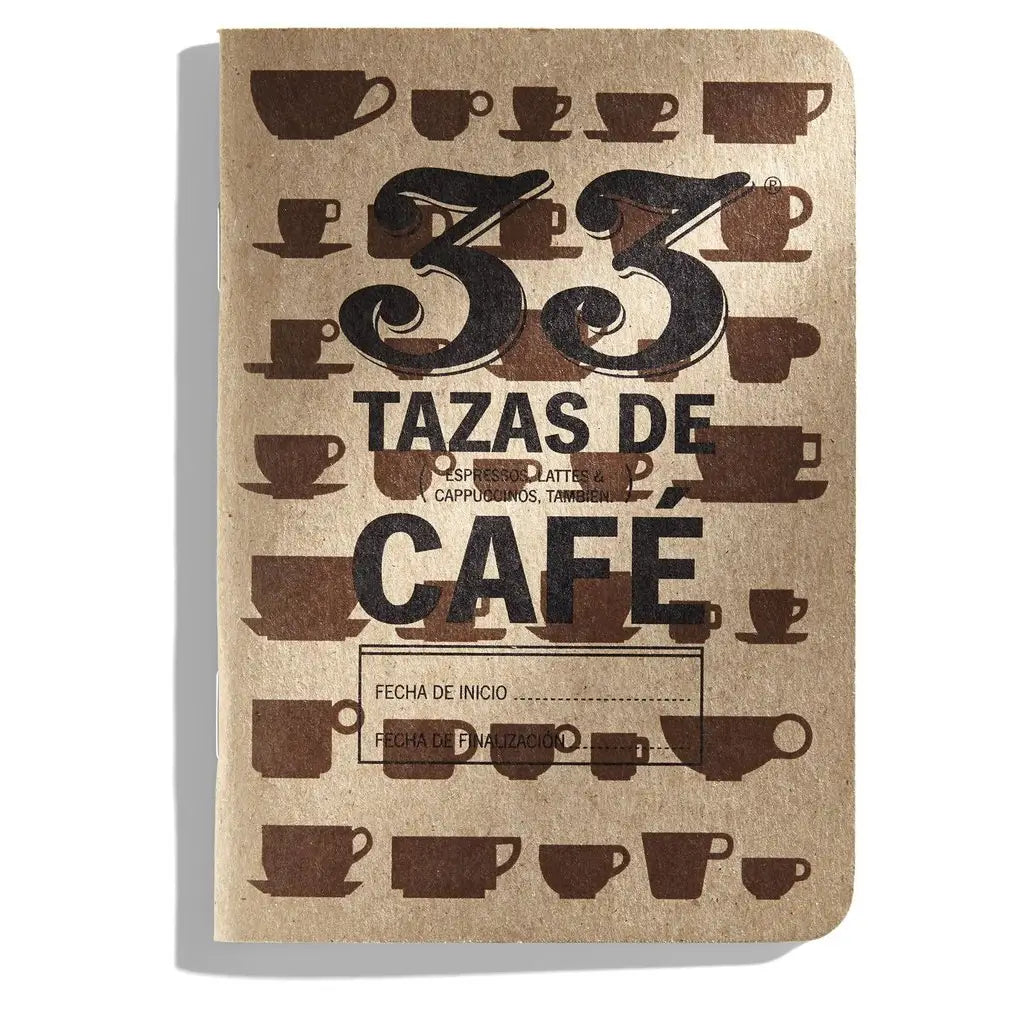 33 Tazas De Cafe Journal