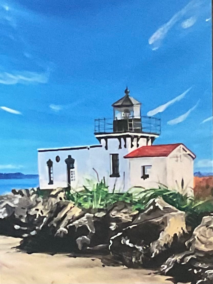 Lighthouse Daylight 5x7 Magnets