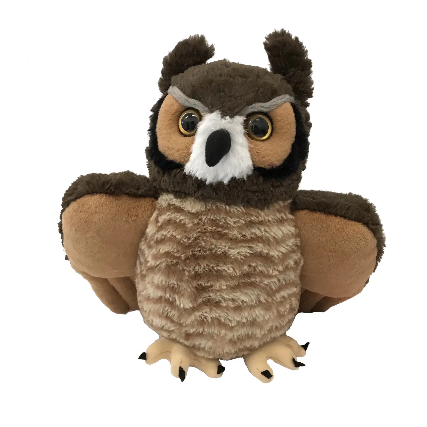 Ck Great Horned Owl Stuffed Animal - 12"