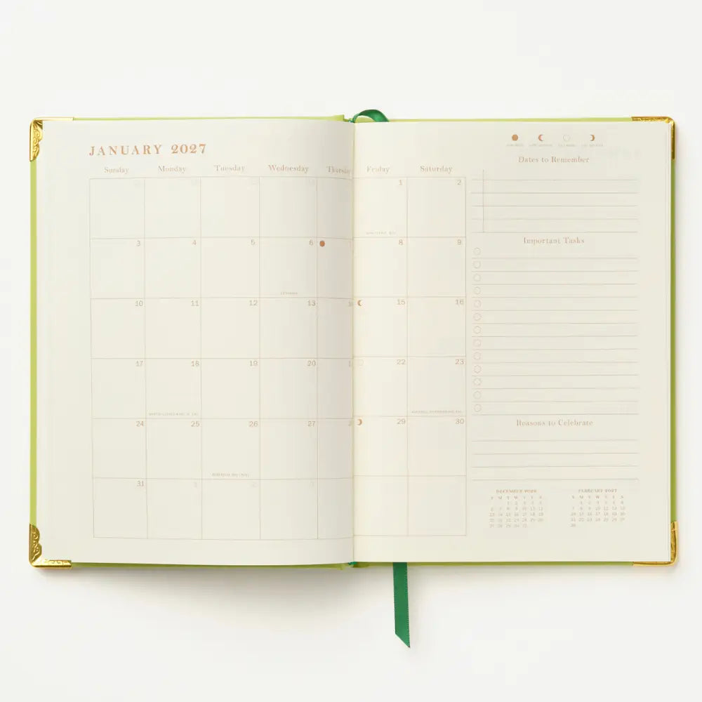 2027 Woodland Scene 12-Month Weekly Medium Bound Planner