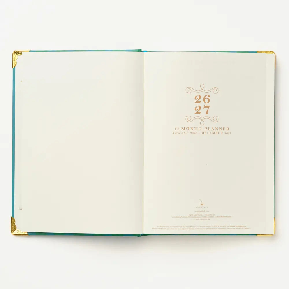 2027 Your Dream Future 17-Month Weekly Medium Bound Planner