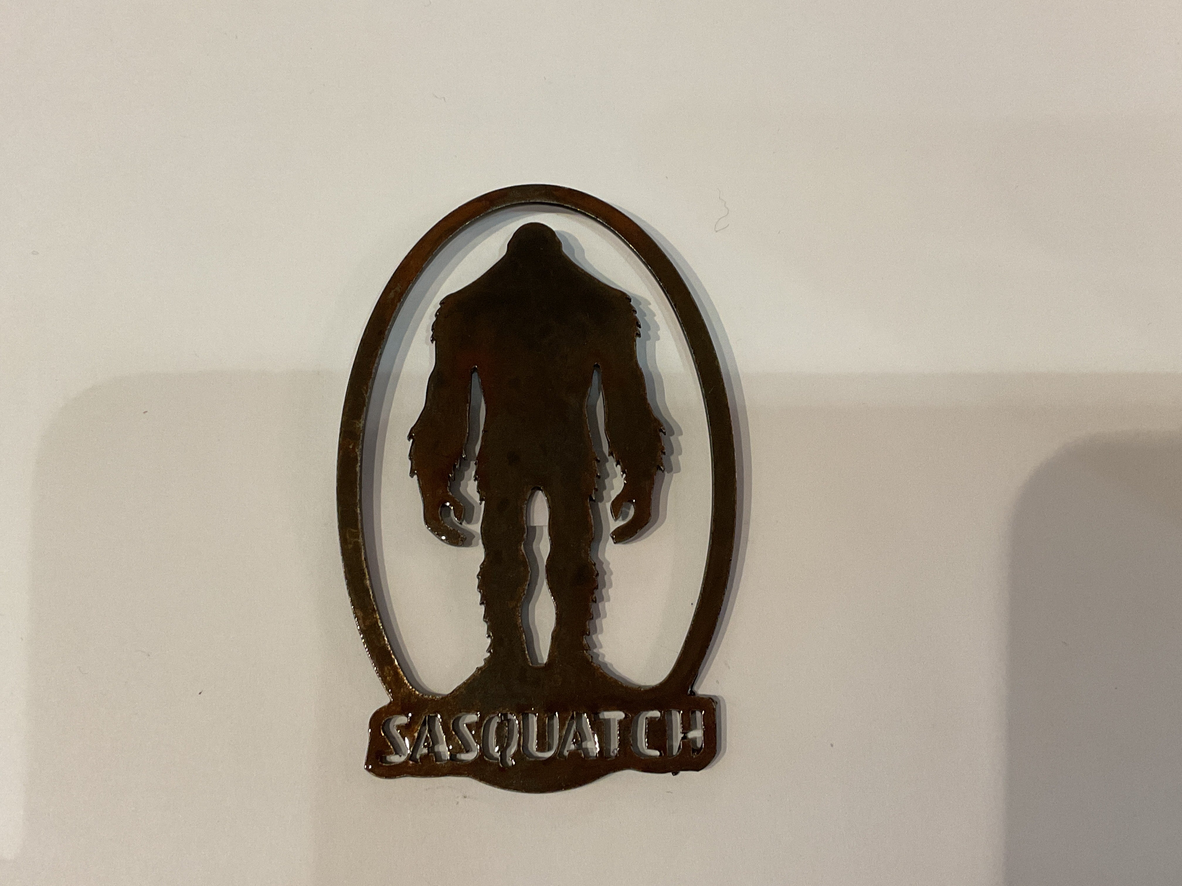Sasquatch Oval Magnet