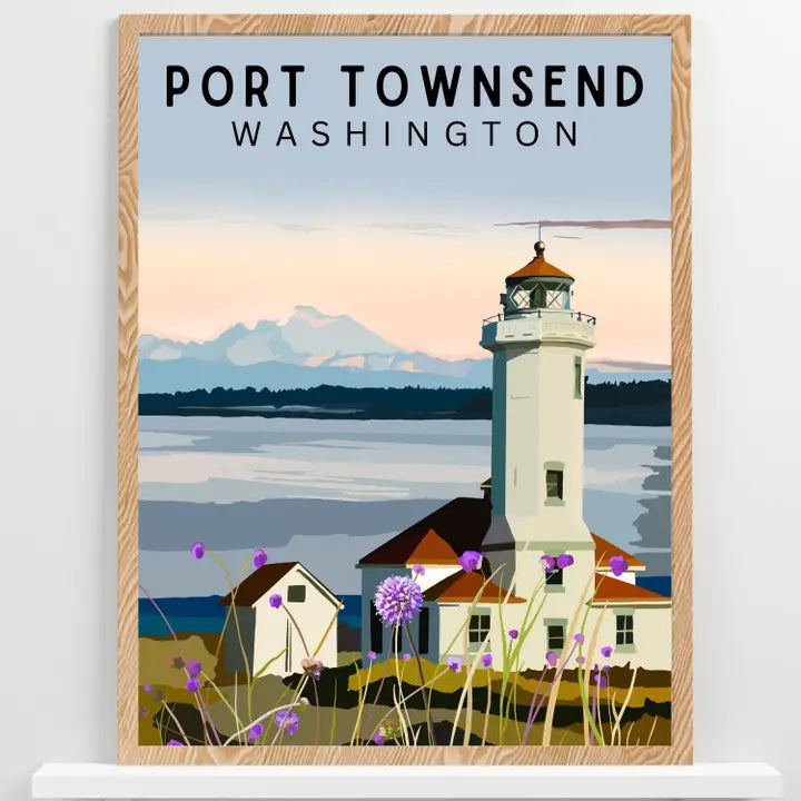 Port Townsend Art Print