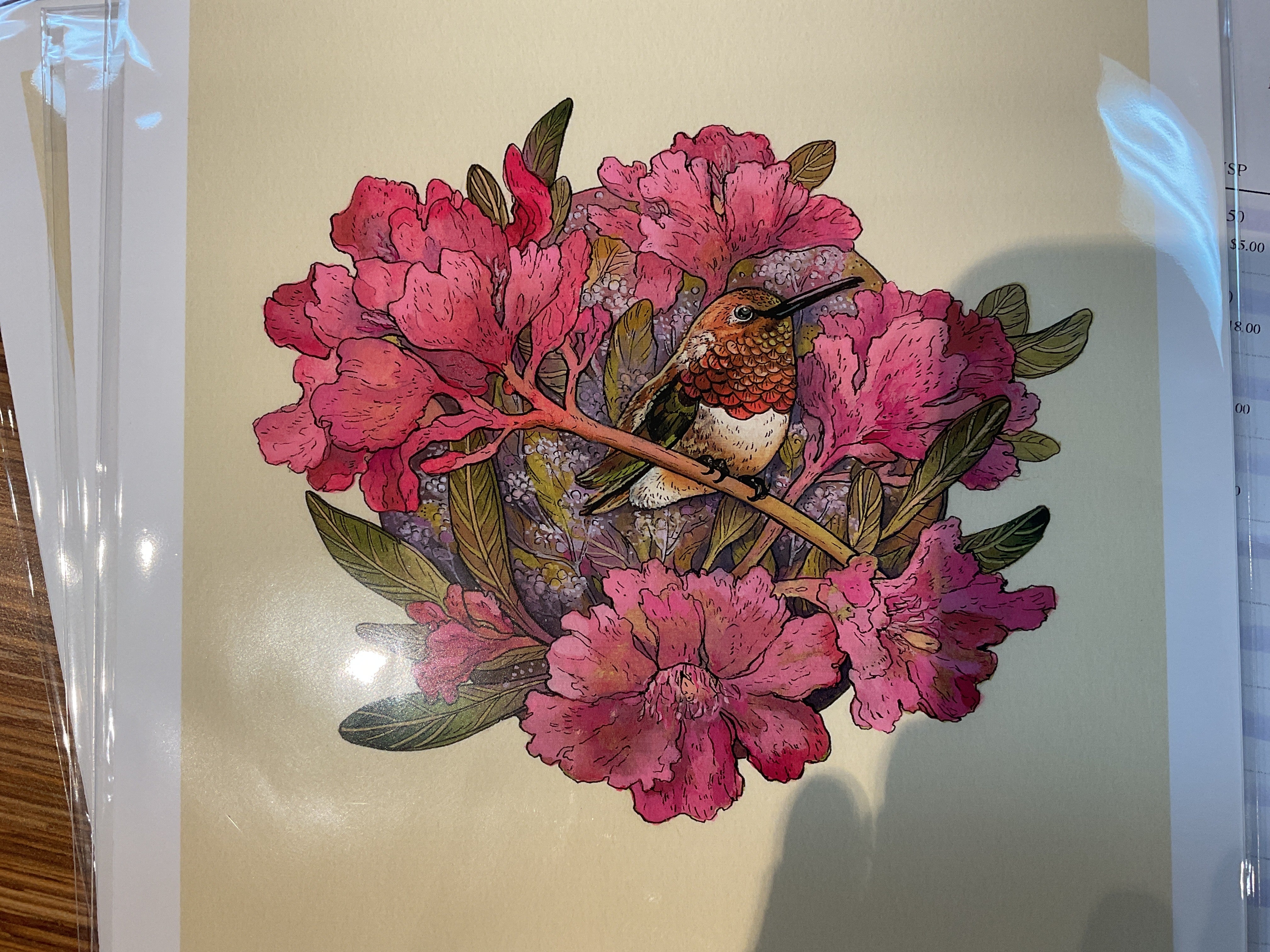 Hummingbird Print