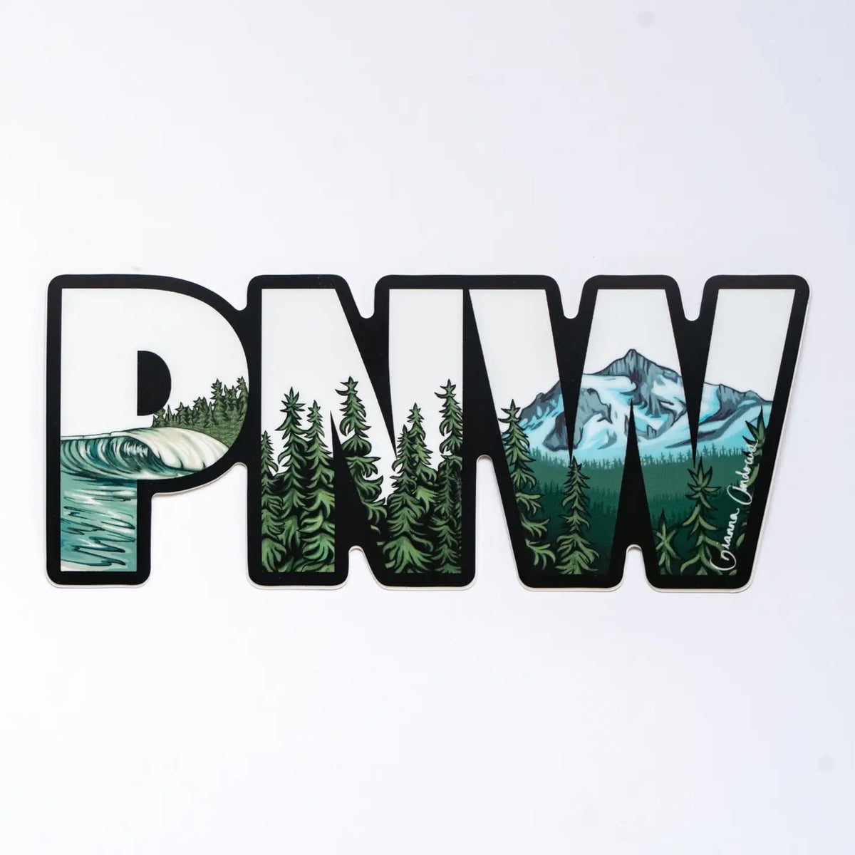 Classic PNW Sticker