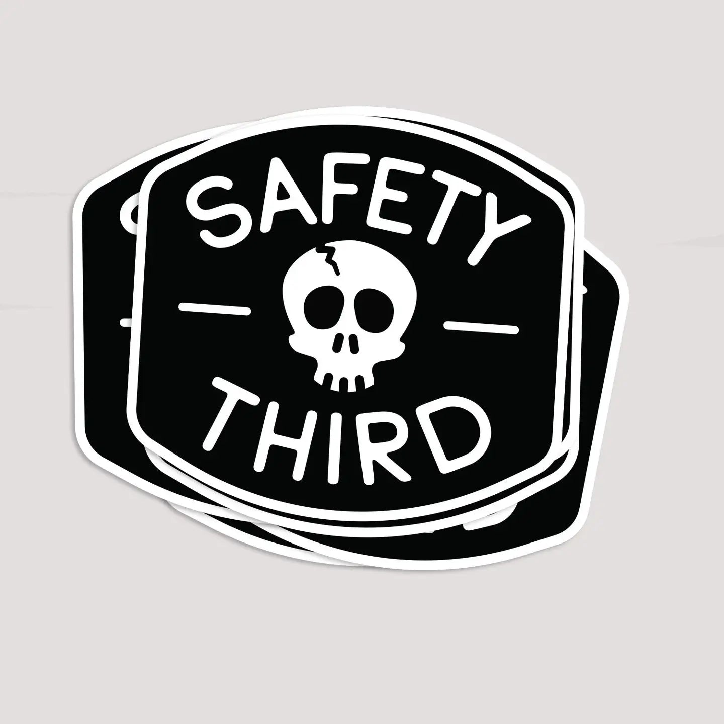 Safety Third Sticker