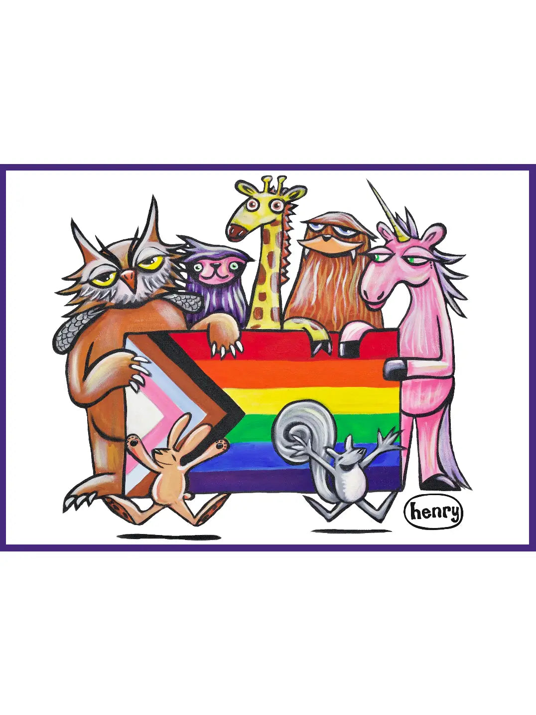 Henry Pride Magnet