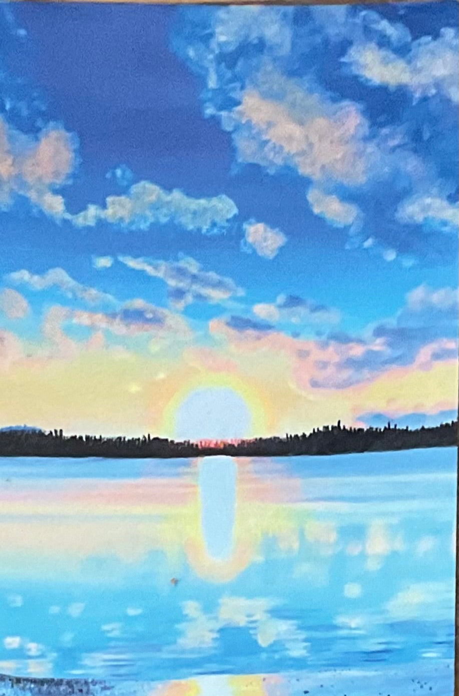 Beach Sunset 5x7 Magnets