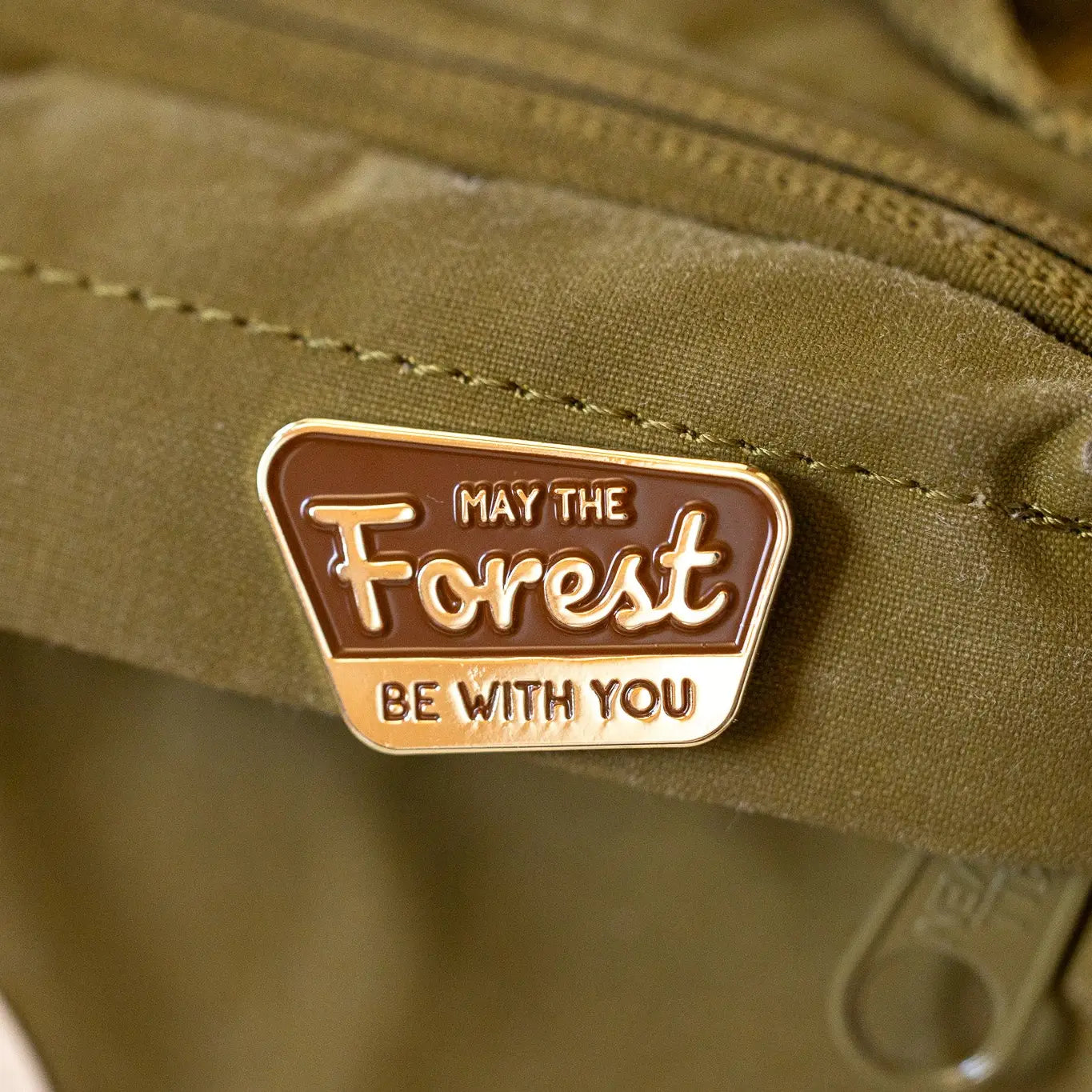 May the Forest Be with You Enamel Pin