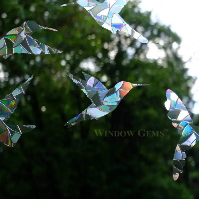 Hummingbird Window Gems