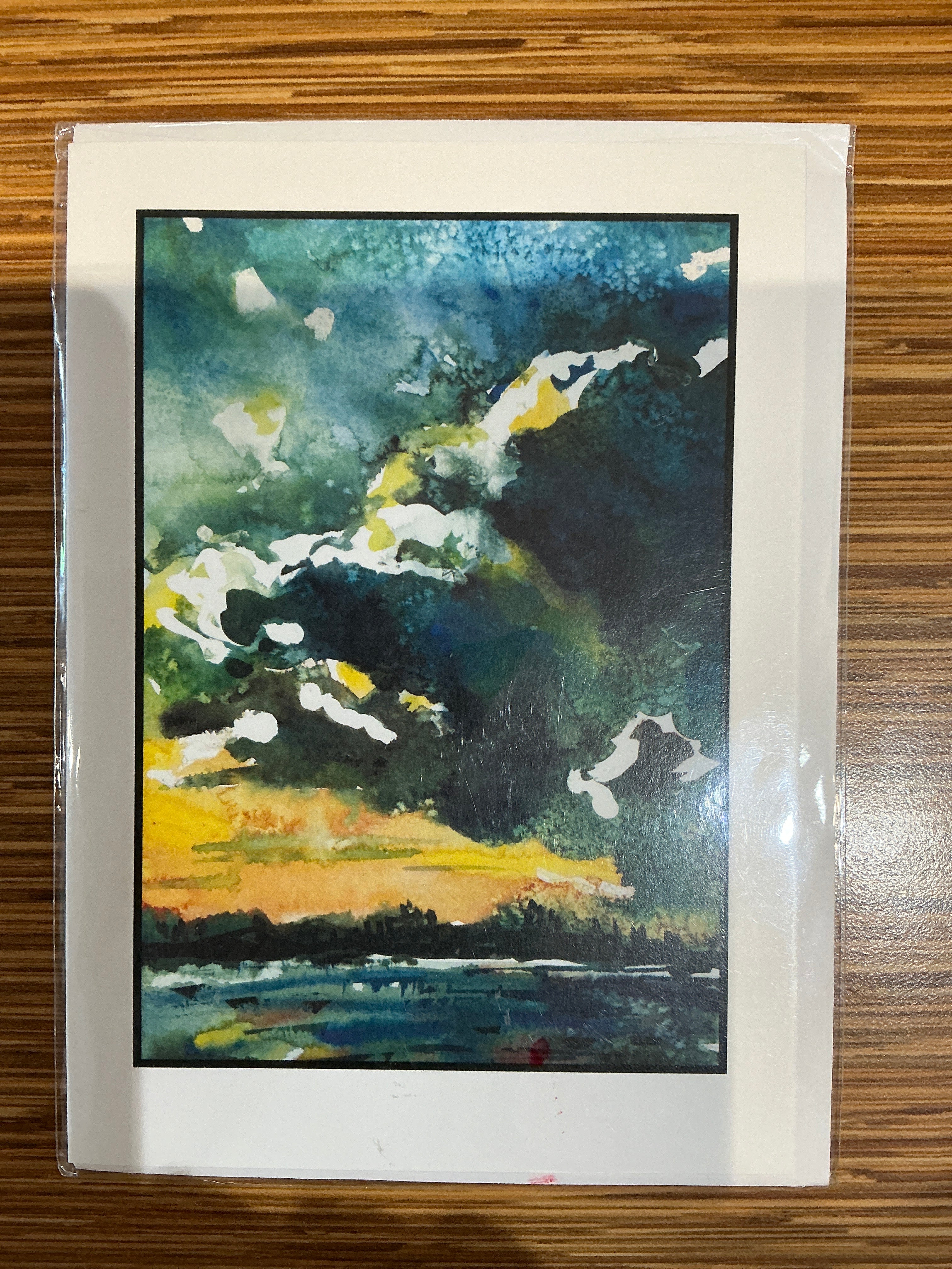 Abstract Sky Card
