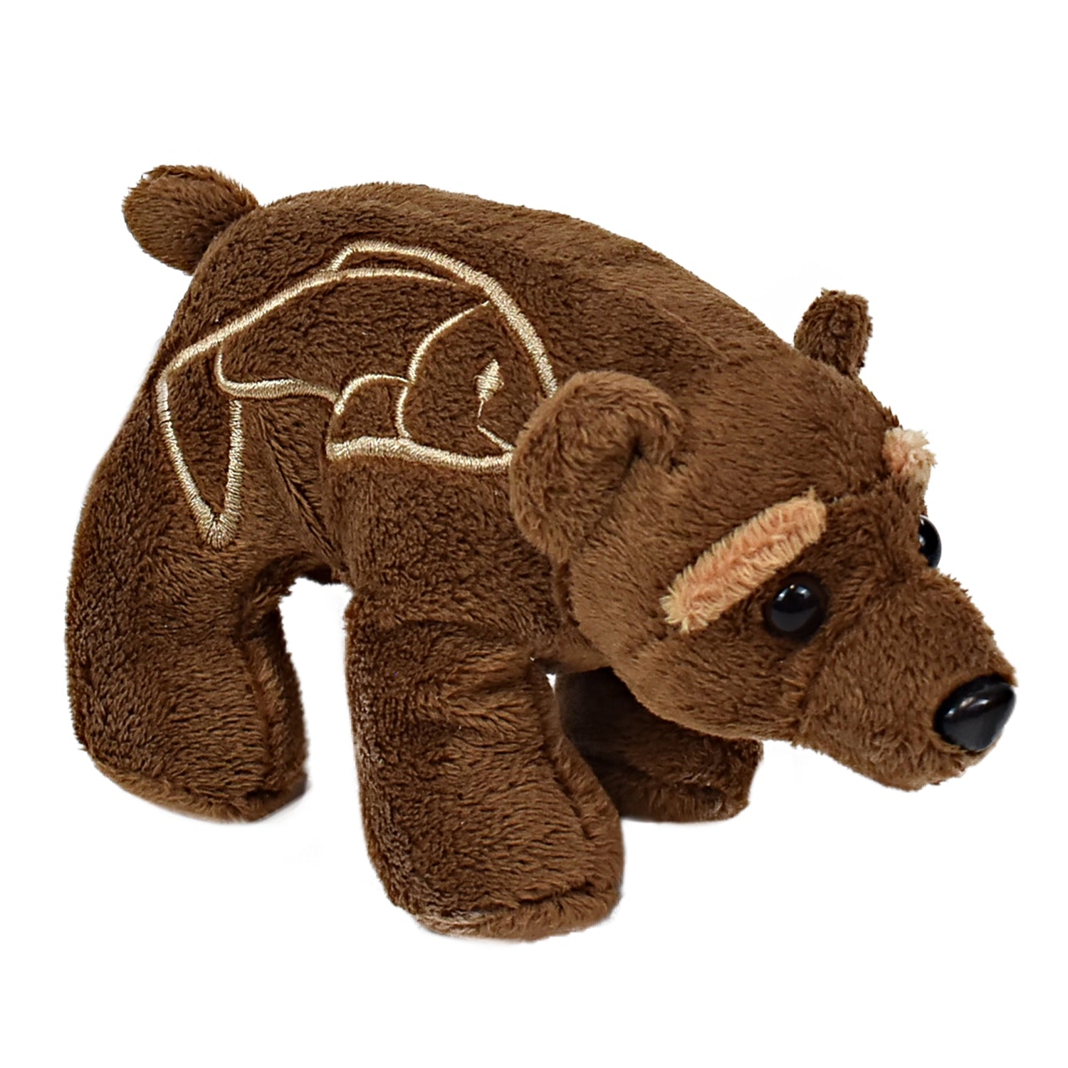 5" Brown Bear Finger Puppet (Artist: Bill Helin)