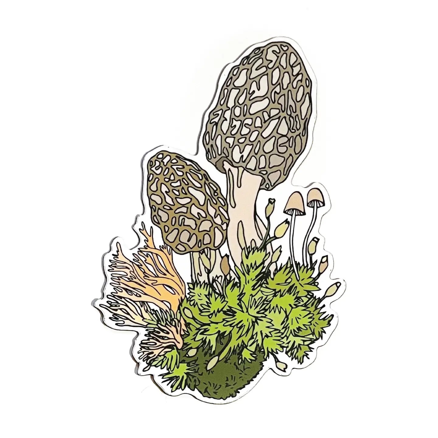 Morel Mushroom Magnet