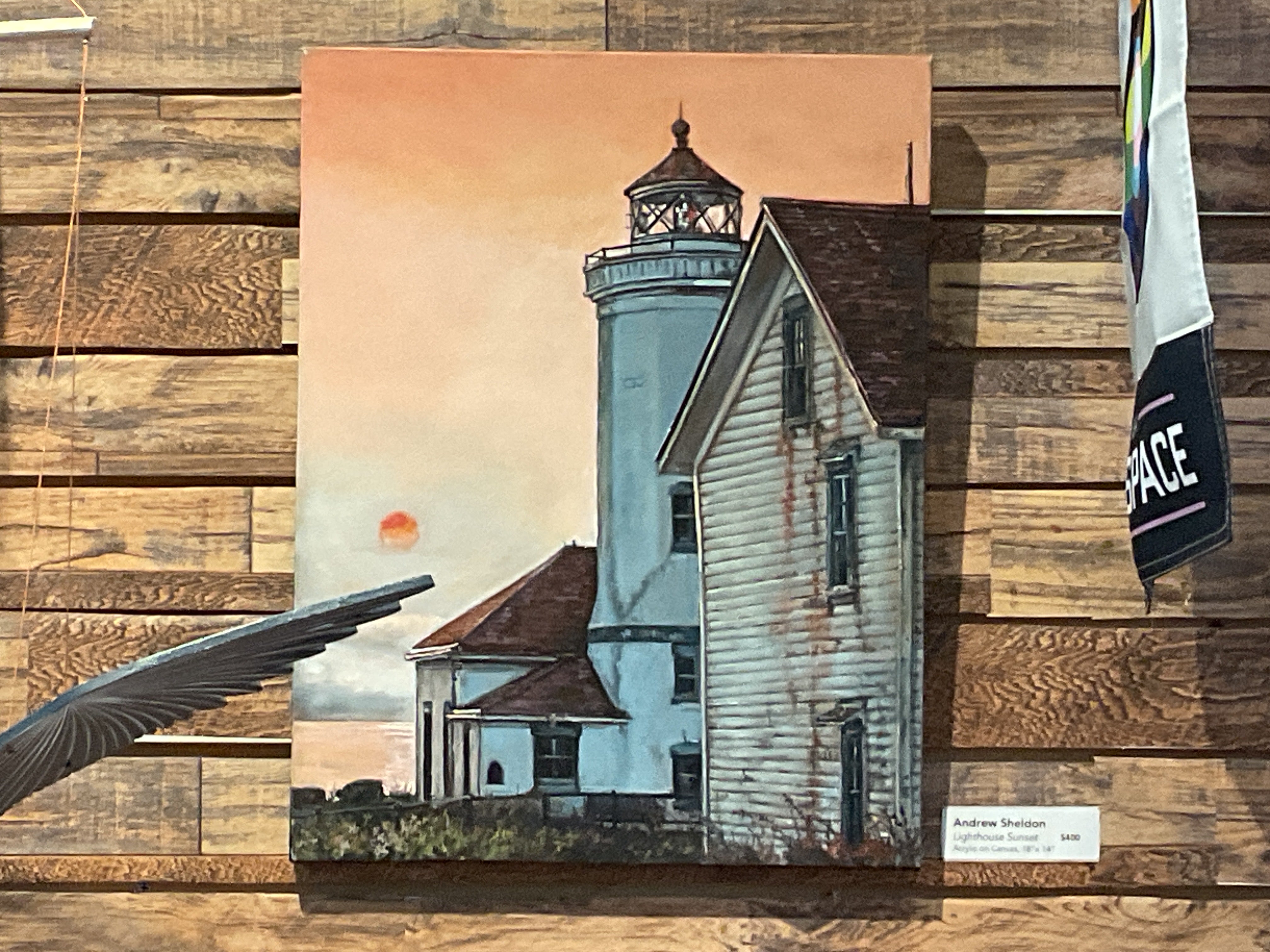 Lighthouse Sunset by Andrew Sheldon