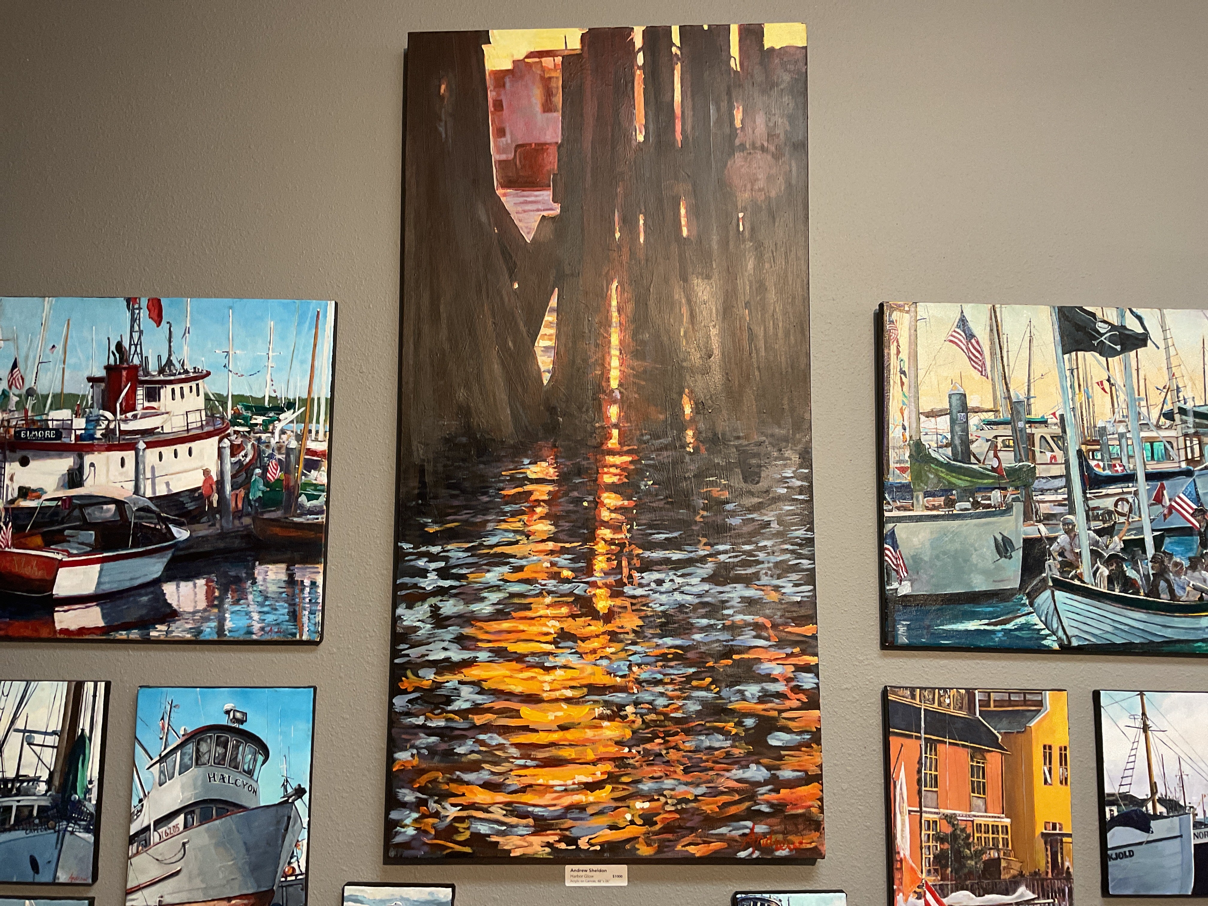 Harbor Glow by Andrew Sheldon
