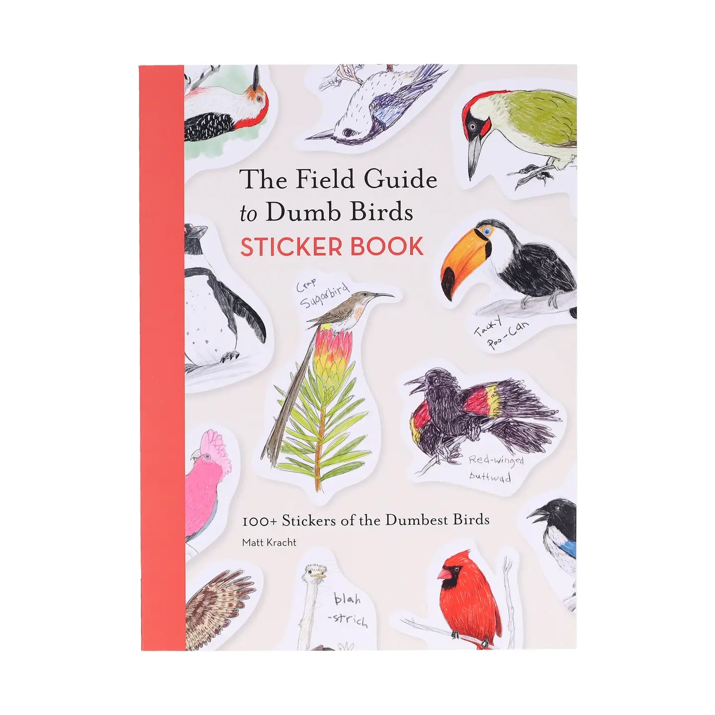 Field Guide To Dumb Birds Sticker Book