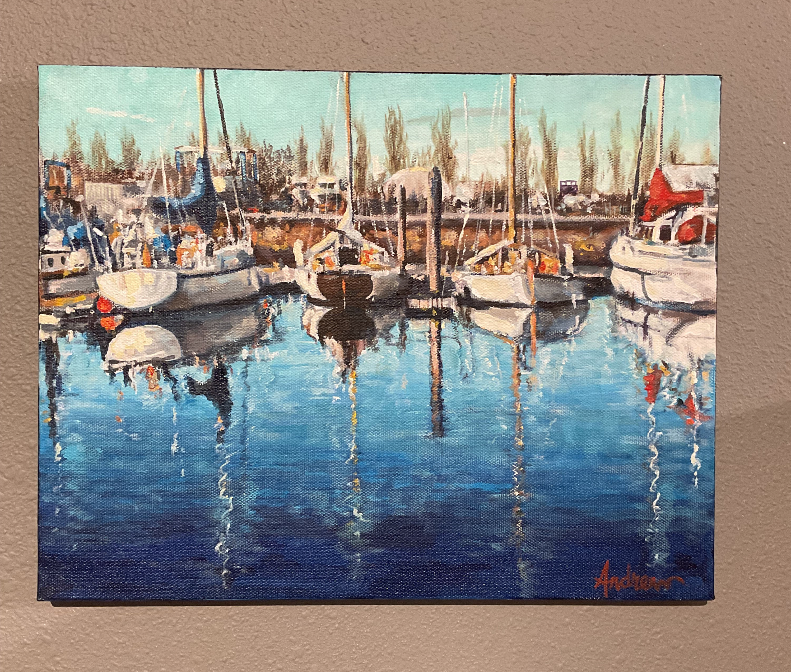 Port Townsend Marina by Andrew Sheldon