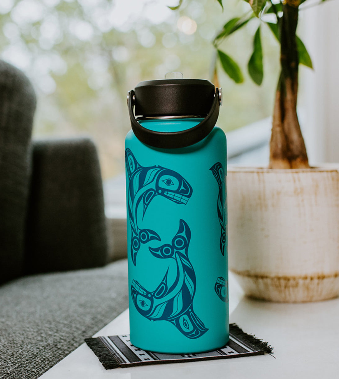 Wide Mouth Insulated Bottles Killer Whale