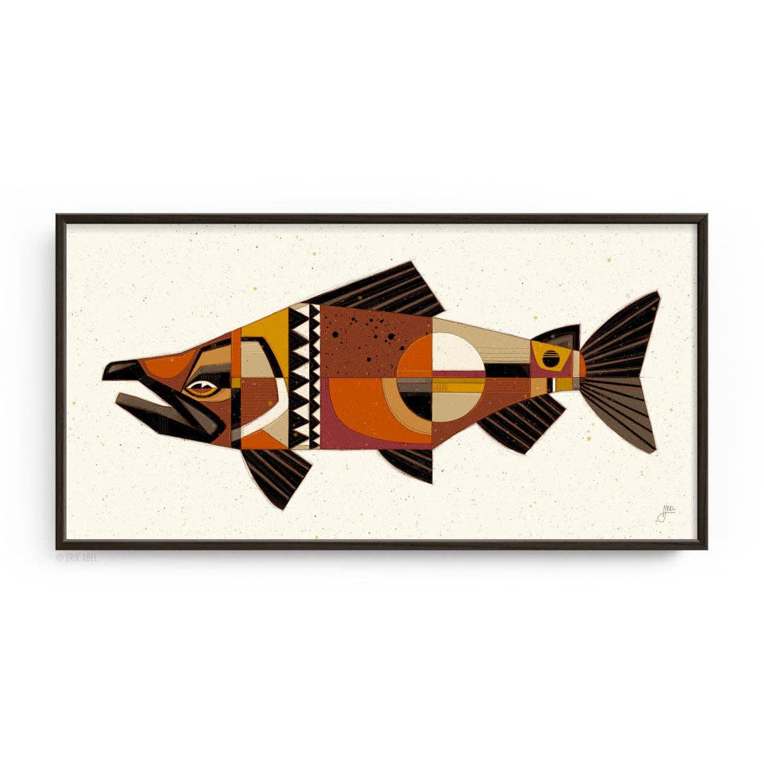 Chinook - WHLSL Print: Unframed / 12x6 / Bamboo Paper