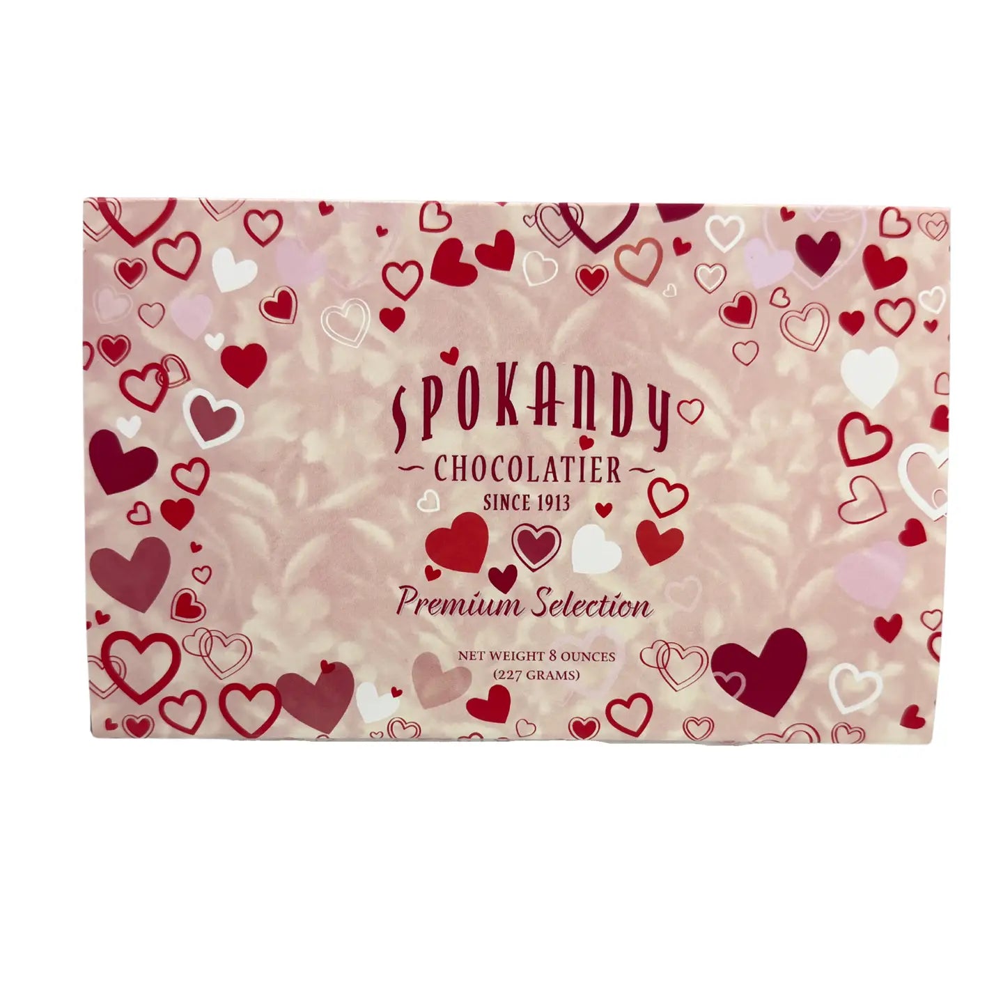 8oz Premium Selection Chocolates with Valentine Sleeve