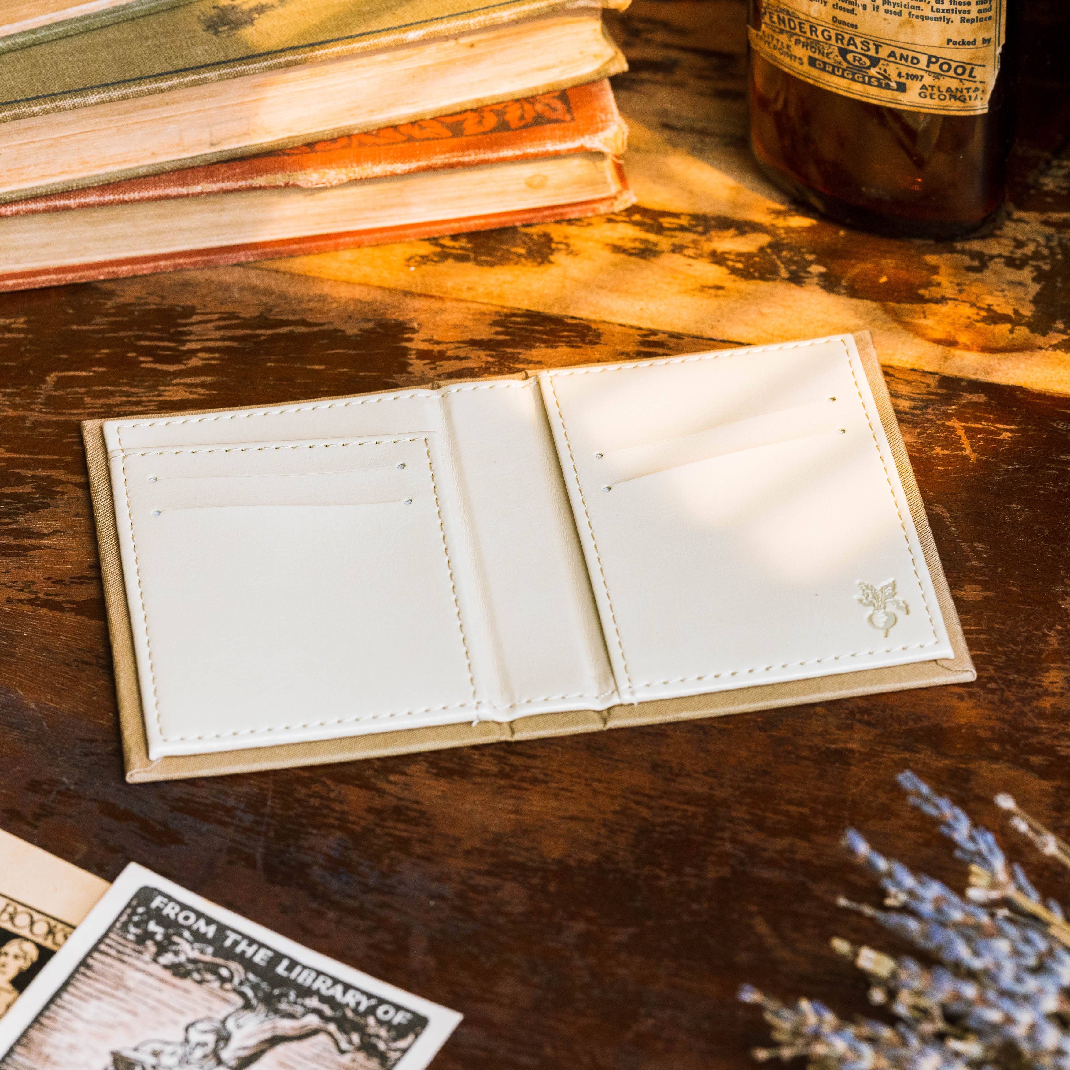 Alice in Wonderland, Through the Looking Glass by Lewis Carroll 1871 Book Wallet