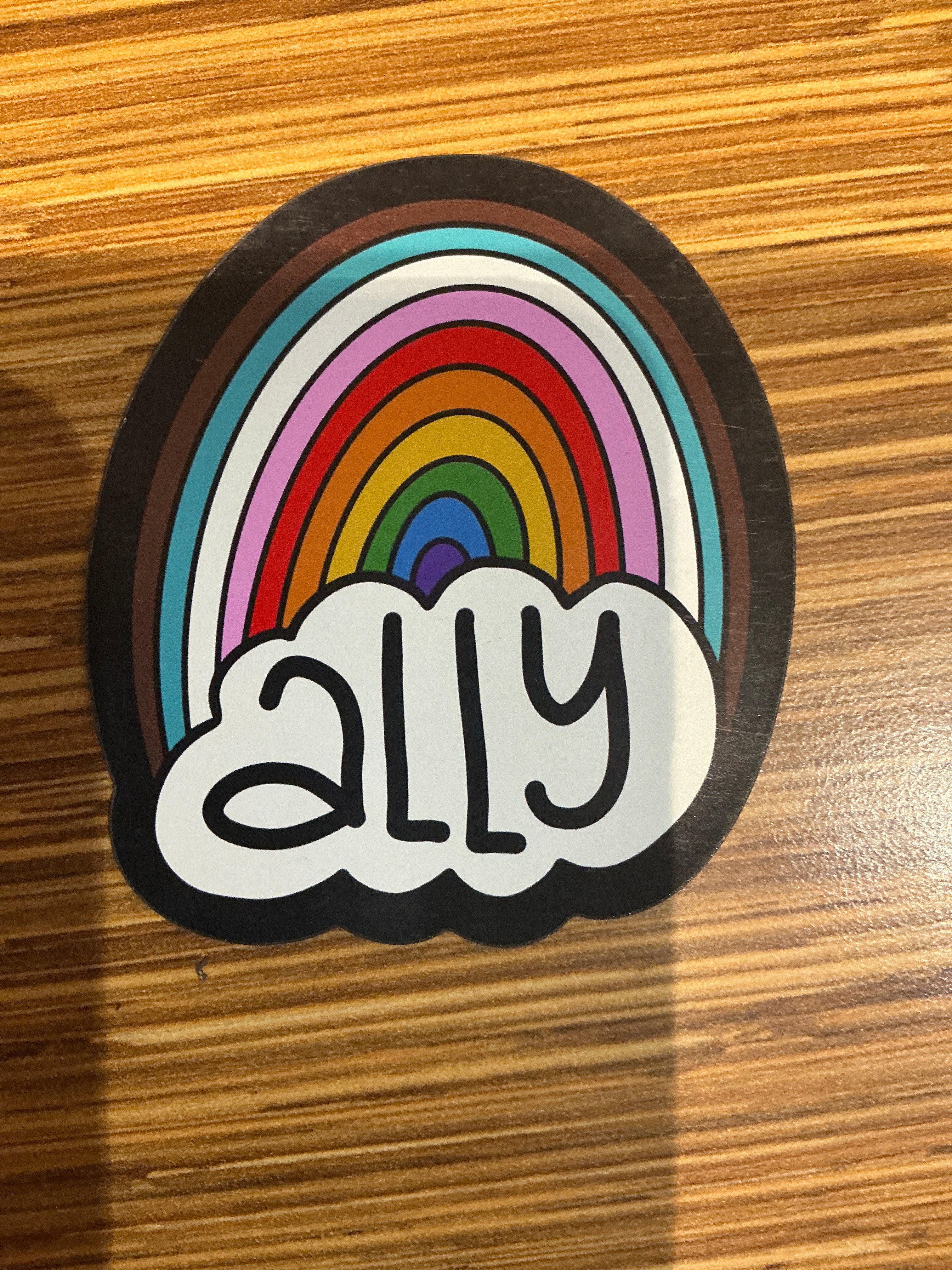 Ally Rainbow Magnet