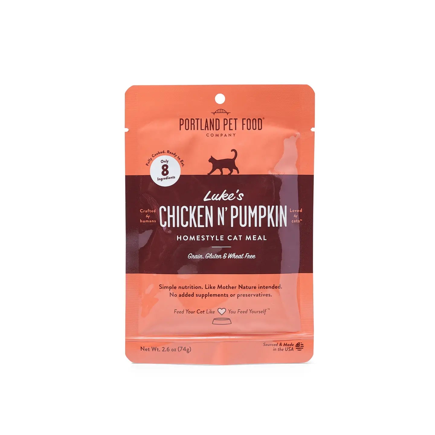 Luke's Chicken N' Pumpkin Human Grade Fresh Wet