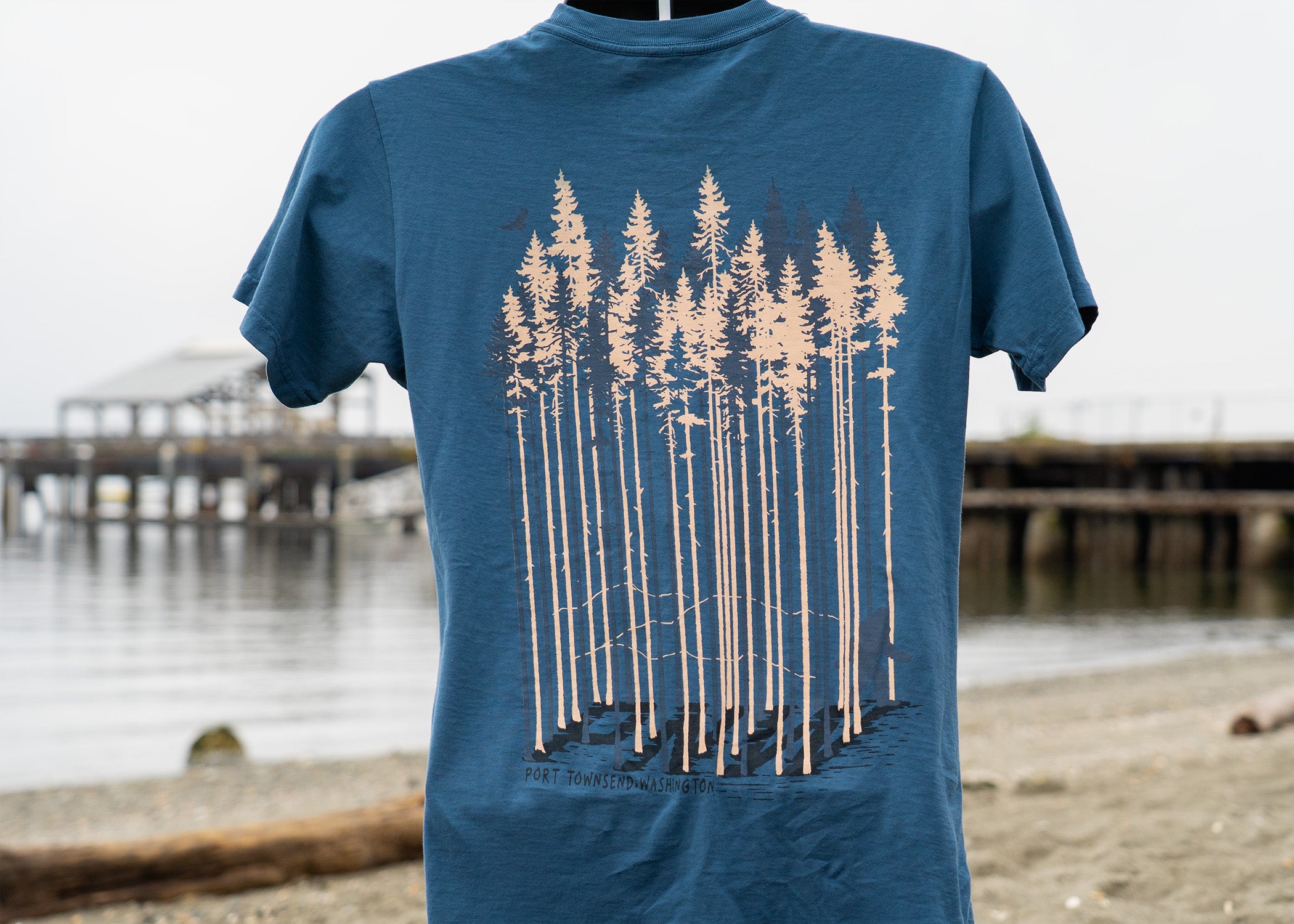 Port Townsend PNW Adventure Shirt (Blue)