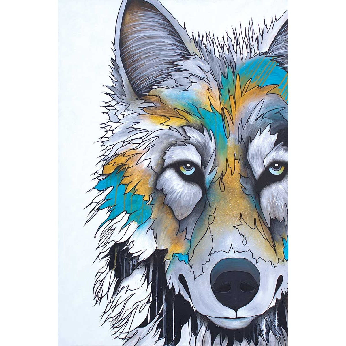 Alpha by Micquaela Jones Art Print