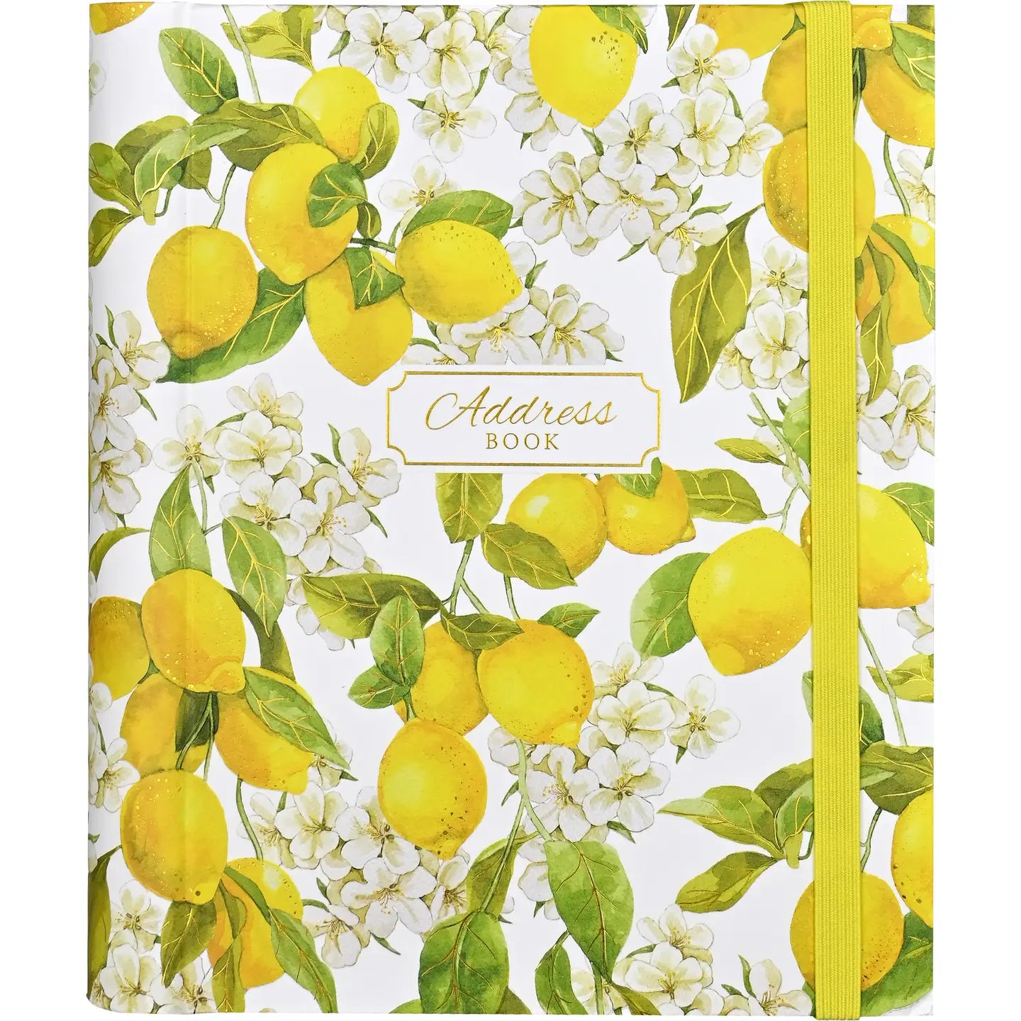 Amalfi Lemons Large Address Book