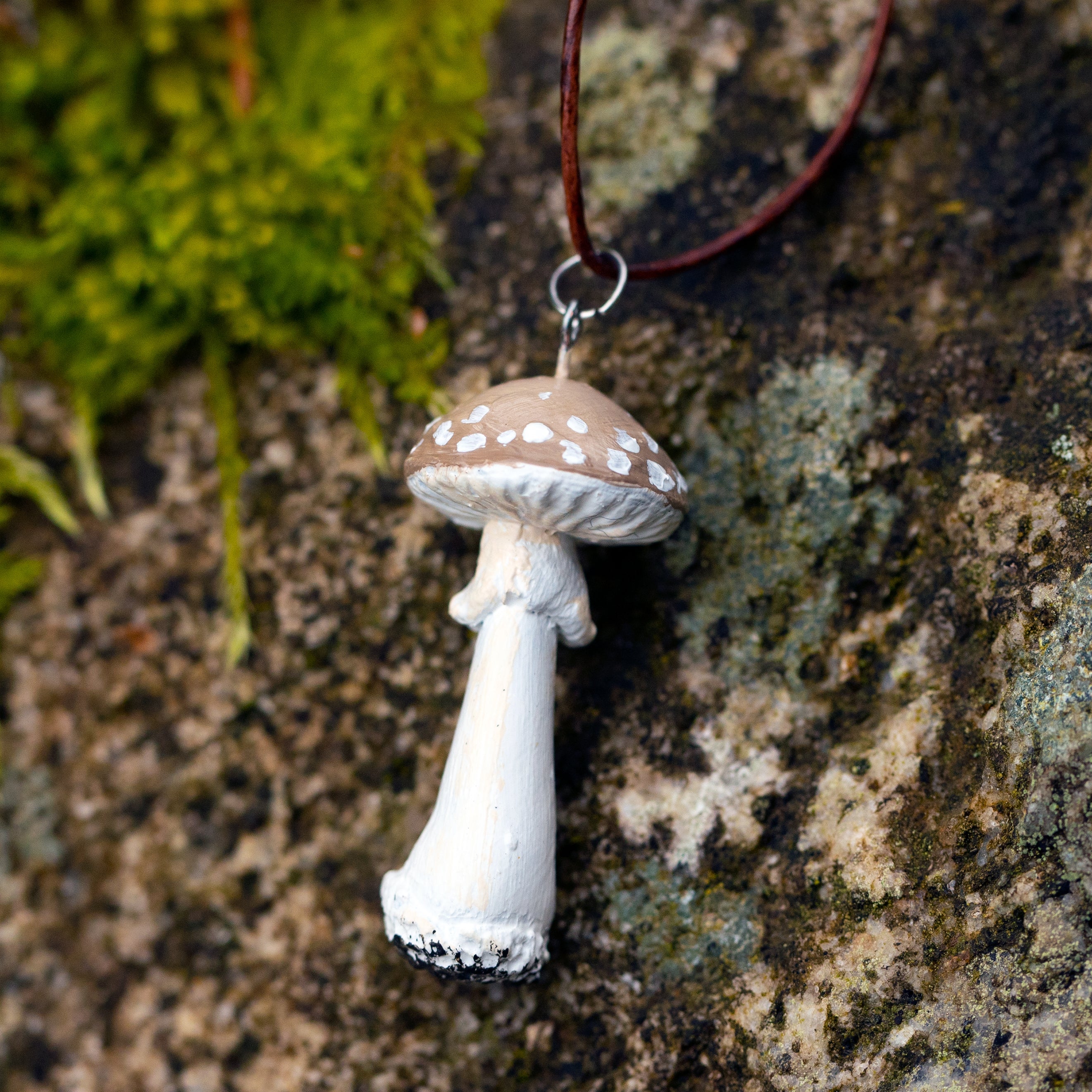 Amanita Pantherina Necklace