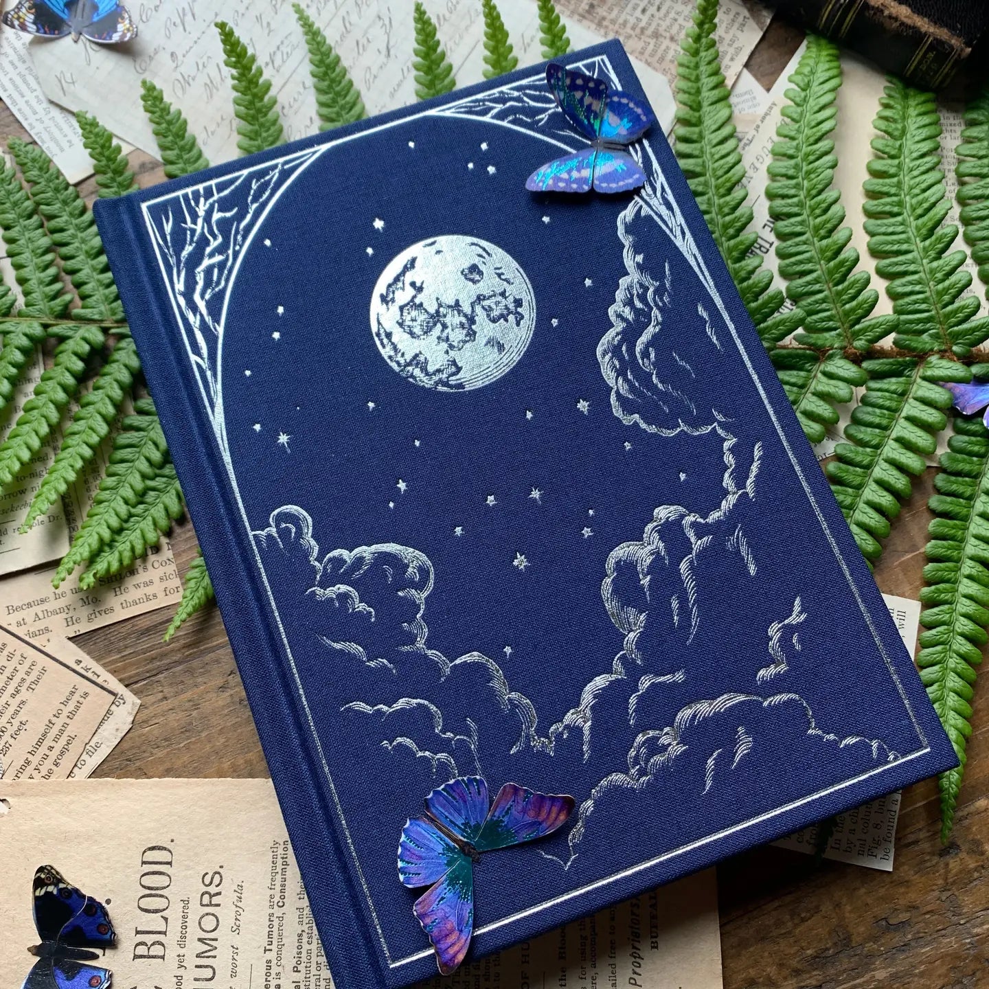 The Astronomer - B6 Vegan Blank Notebook, 120gsm Ivory Paper