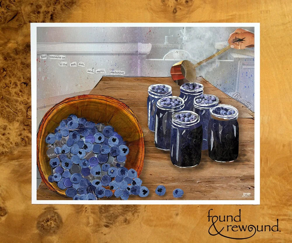 August Blueberry Jamming