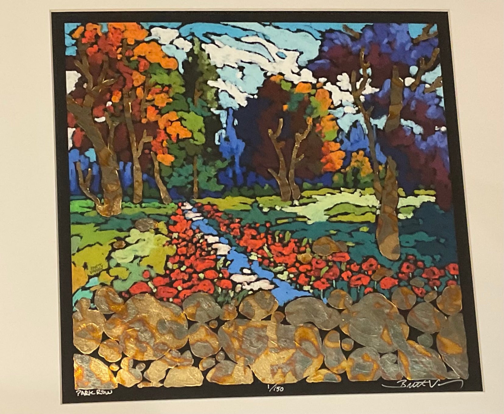 Park Row- 16" x 16" Art Print