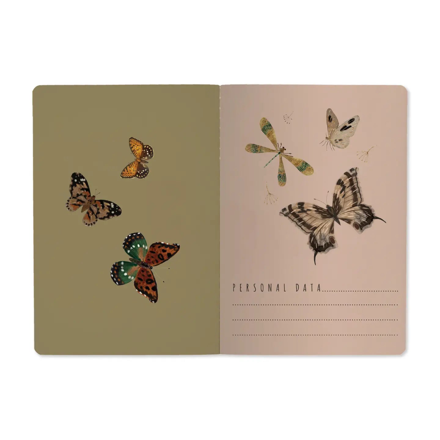 Butterflies and Berries Notebook