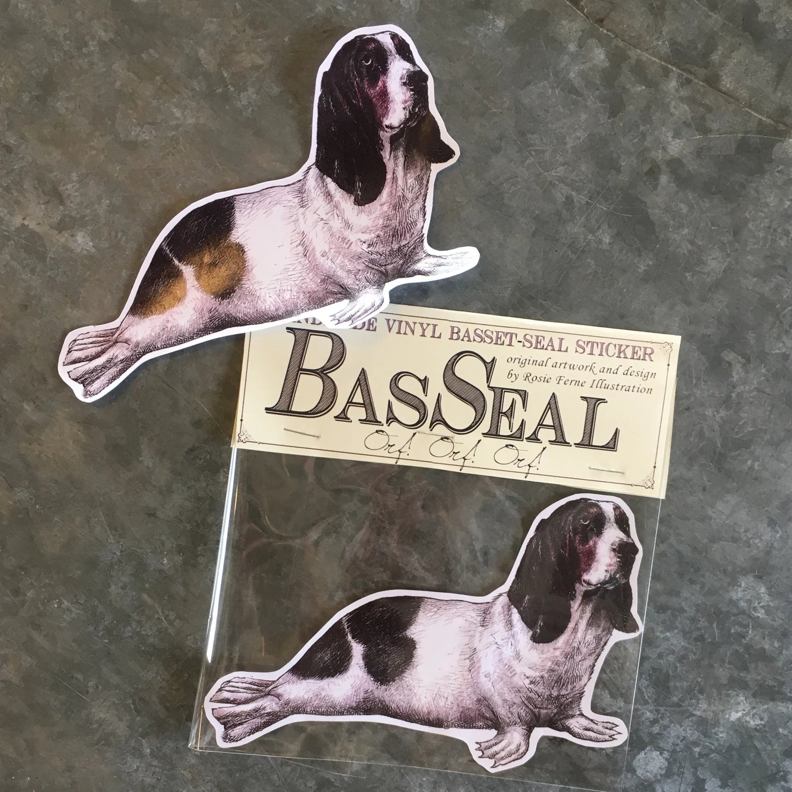Basseal Sticker