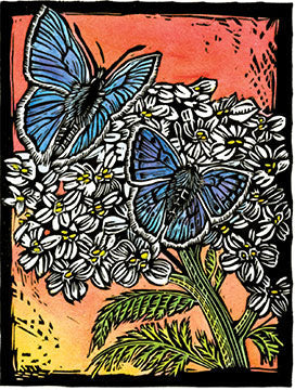 Blue Azure: Coming Home Card