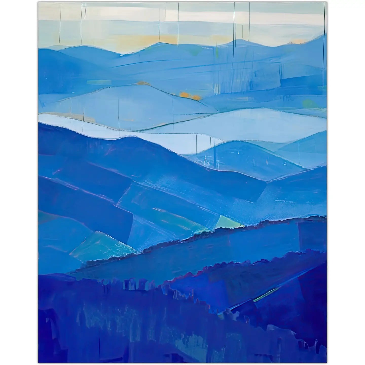 Blue Ridge Mountains Art Print