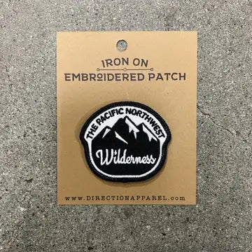 Iron On Patches: Bold Mountains