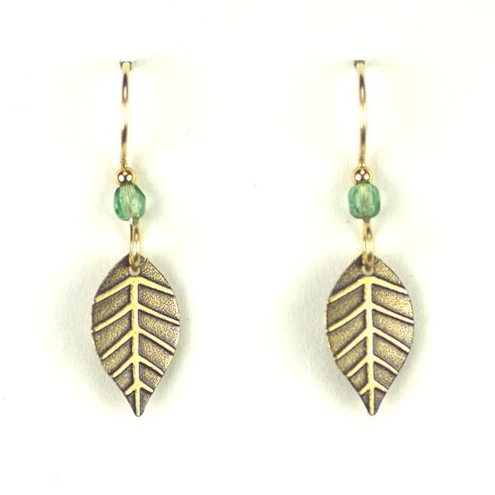 Simple Leaf Earrings