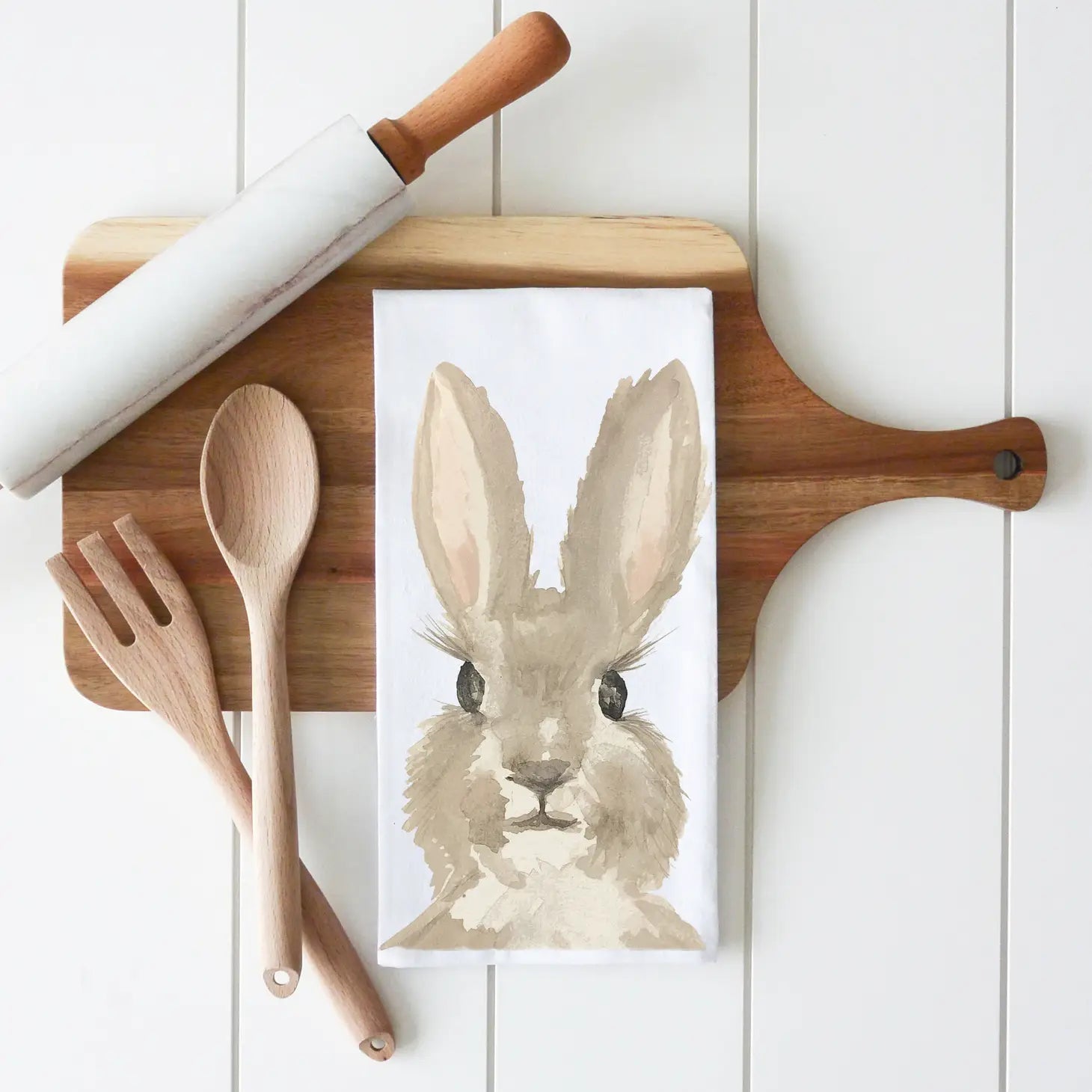 Bunny Tea Towel