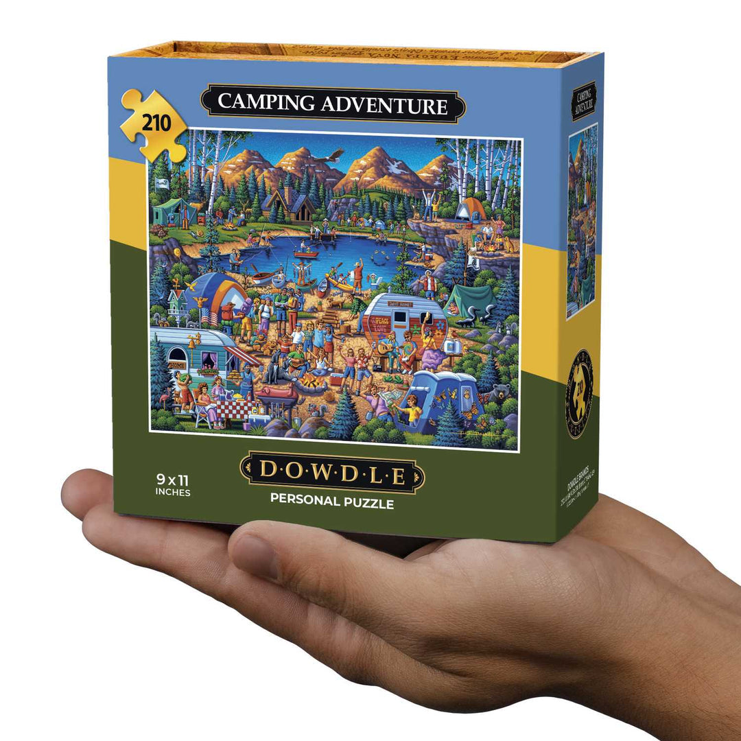 Camping Adventure Personal PUZZLE - 210 Piece
