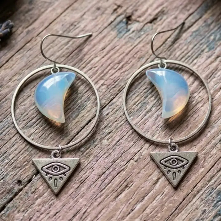 Celestial Vision Opalite Drop Earrings