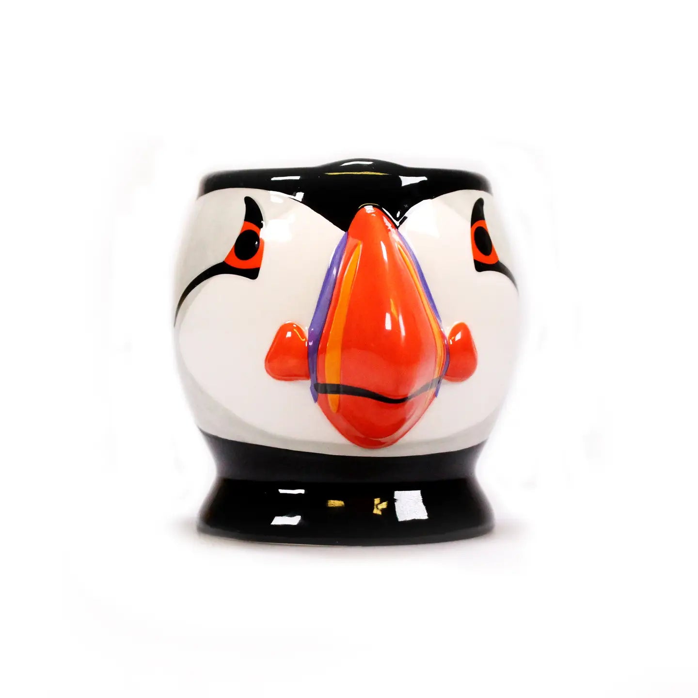 Ceramic Shaped Puffin Mug Bird