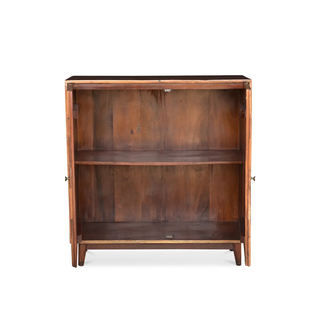 Chevron 2-door Wooden Cabinet